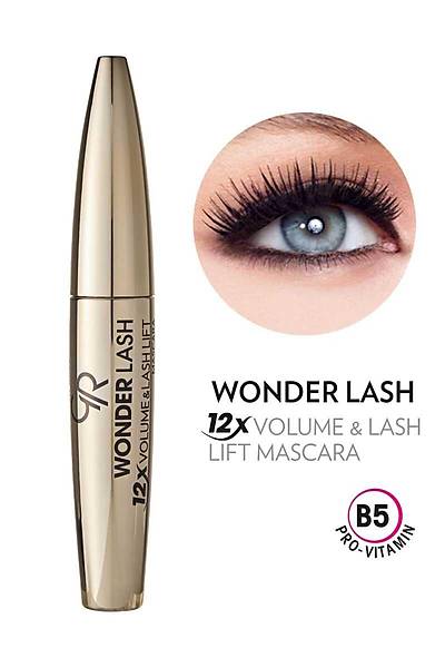 Golden Rose Wonder Lash Mascara-Black-Hacim Veren Maskara