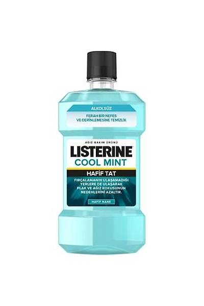 LISTERINE Cool Mint Hafif Tat Nane Aromal Az Bakm Suyu 250 ML