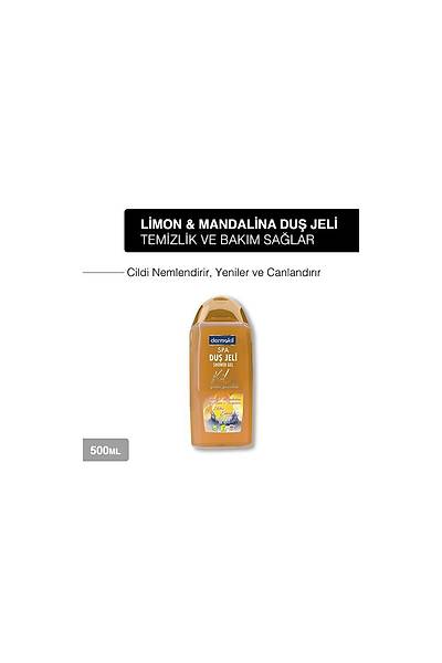 Dermokil Vegan Limon ve Mandalina Du Jeli 500 ml