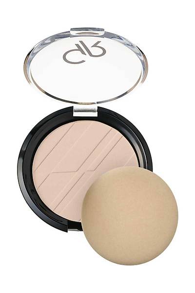 Golden Rose Silky Touch Compact Powder-02 Natural Rose-Sktrlm Pudra