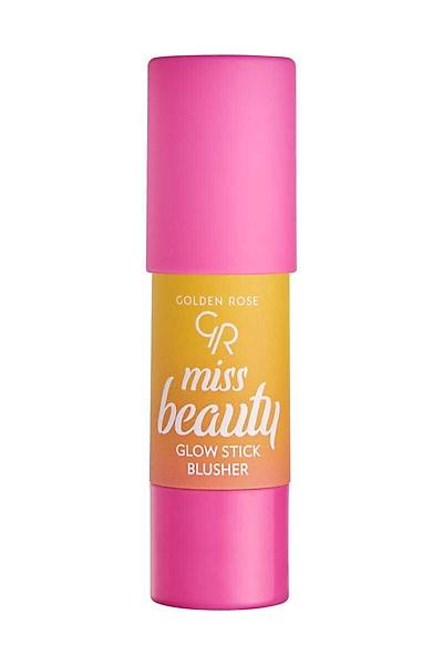 Golden Rose Miss Beauty Glow Stick Blusher-01 Peach Flash-Stik Allk