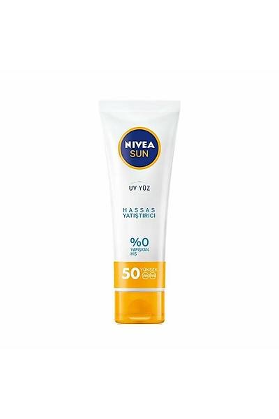 Nivea Sun Hassas Yattrc Spf50 Gne Koruyucu Yz Kremi 50ml