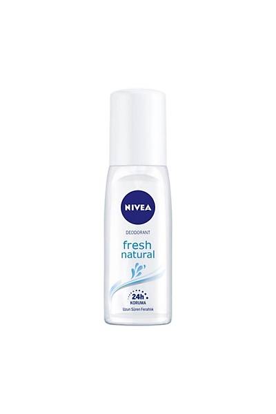 Nivea Fresh Natural Sprey 75 ml Kadn Deodorant