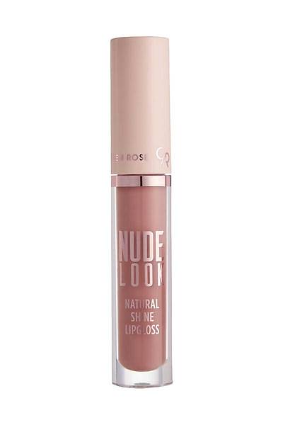 Golden Rose Nude Look Natural Shine Lipgloss-02 Pinky Nude-Naturel Renkli Dudak Parlatcs