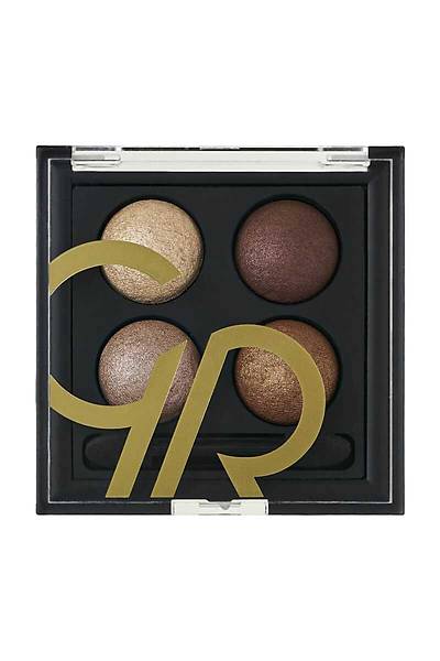 Golden Rose Wet&Dry Eyeshadow-03 Brown Line-Islak Kuru Far Paleti