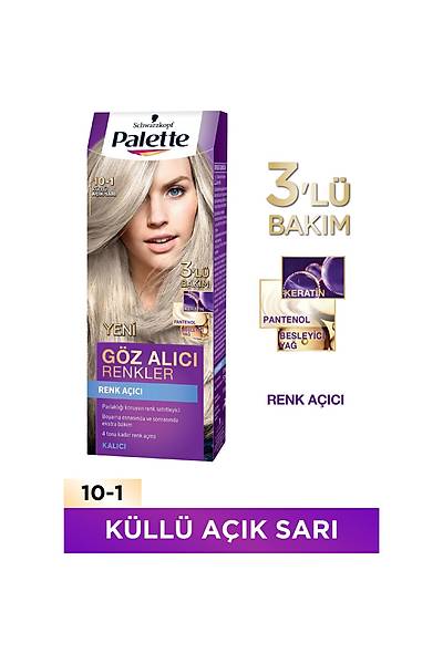 Palette Gz Alc Renkler 10-1 KLL AIK SARI