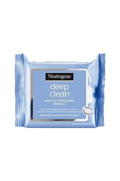 Neutrogena Deep Clean Makyaj Temizleme Mendili 25 adet