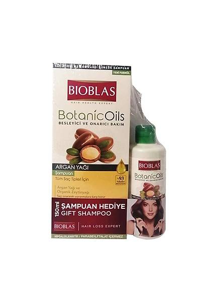 Bioblas Botanic Oils Argan Ya ampuan 360 ml - Argan Ya ampuan 150 ml HEDYE