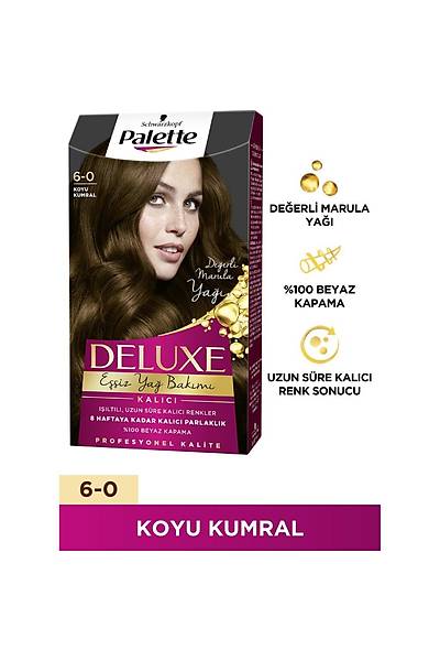 Palette Deluxe 6.0 Koyu Kumral