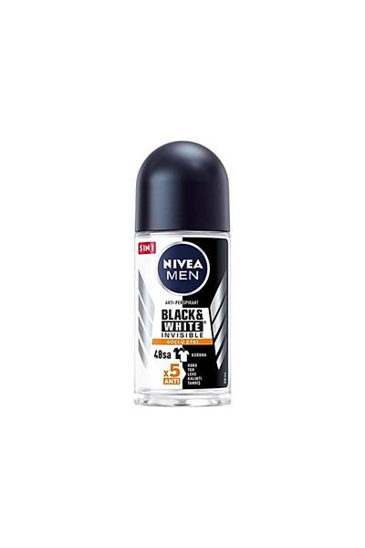 Nivea Black and White Erkek Roll-on 50 ml