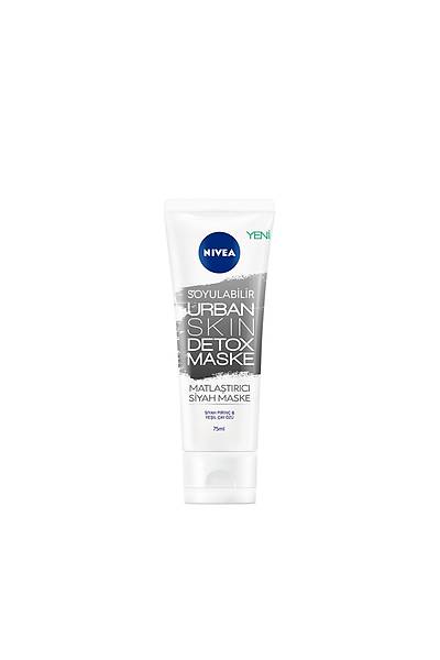 Nivea Urban Skin Detox Soyulabilir Siyah Maske 75ml