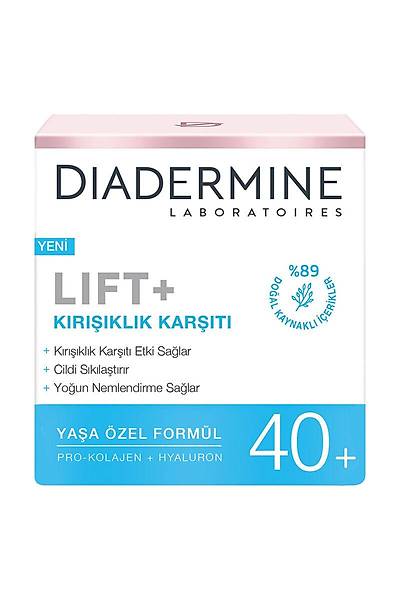 Diadermine Yallk Kart Bakm Kremi Hydra Lift+ 40+ Ya