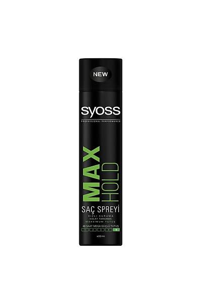 Syoss Max Hold 48 Saat Mega Gl Tutu 5 Sa Spreyi 400ml