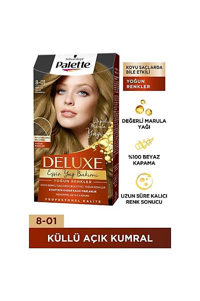 Palette Deluxe Youn Renkler 8-01 KLL AIK KUMRAL