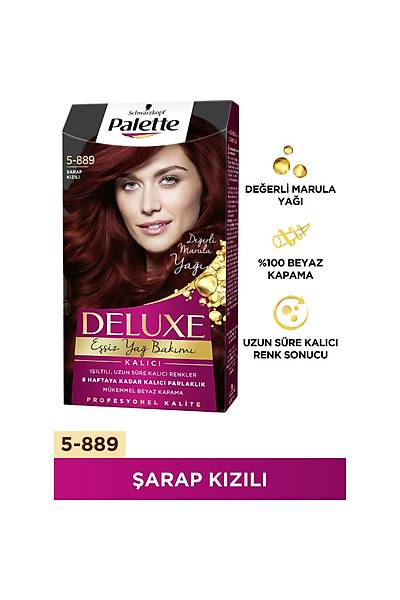 Palette Deluxe 5-889 ARAP KIZILI