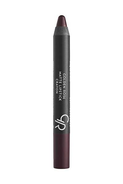 Golden Rose Matte Lipstick Crayon-03 Violet-Mat Kalem Ruj