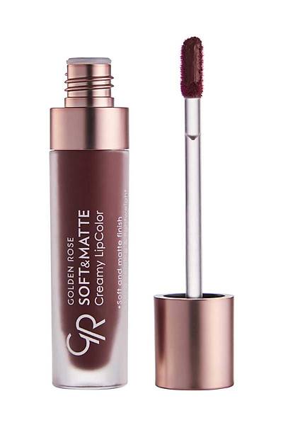 Golden Rose Soft&Matte Creamy Lipcolor-117 Grape-Likit Mat Ruj