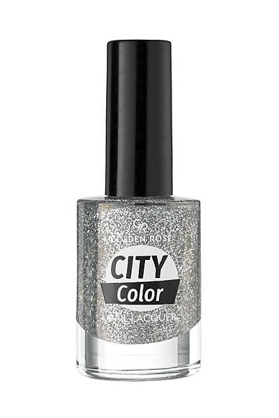 Golden Rose City Color Nail Lacquer Glitter-101-Iltl Oje