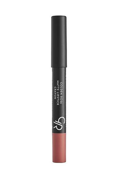 Golden Rose Matte Lipstick Crayon-15 Natural Beige-Mat Kalem Ruj