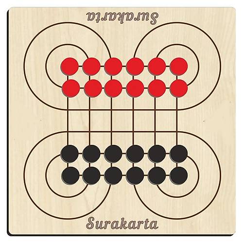 Ahşap Surakarta Akıl, Zeka Ve Strateji Oyunu