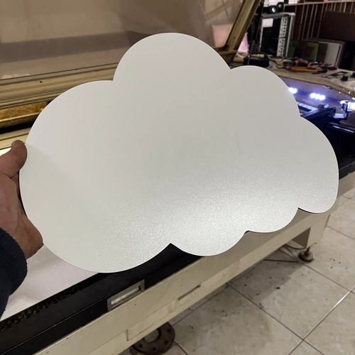 Ahşap Mdf Bulut 25x35