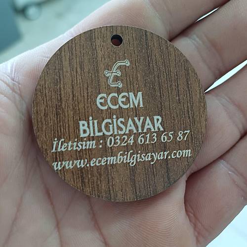 Kişiye Özel Firmalara Özel Ahşap Anahtarlık