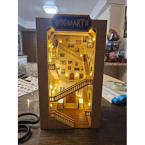 Book Nook Harry Potter Hogwarts Kitap Köşesi DIY Kendin Yap