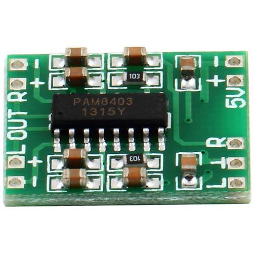 3W 2 Kanal Mini Amfi Devresi - PAM8403