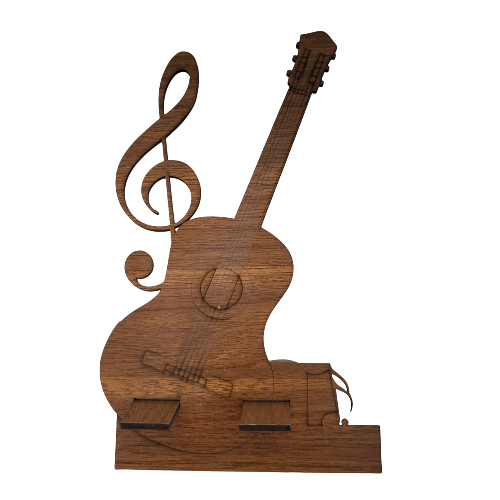 Ahşap Telefonluk Gitar Model