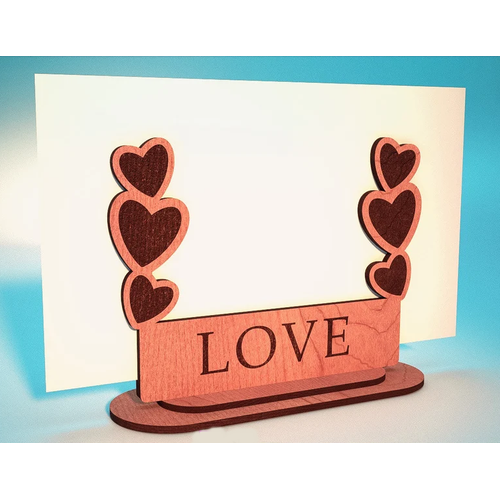 Ahşap Fotoğraf Çerçevesi Model 2