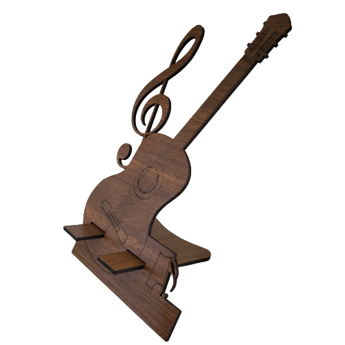 Ahşap Telefonluk Gitar Model