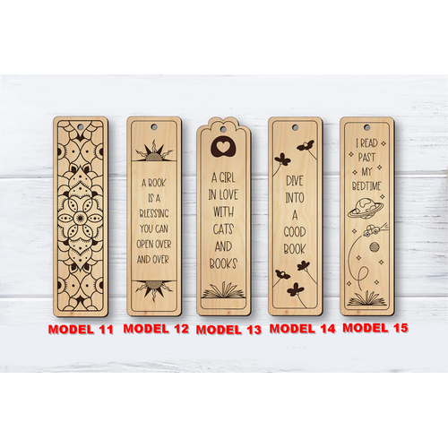 Ahşap Kitap Ayracı