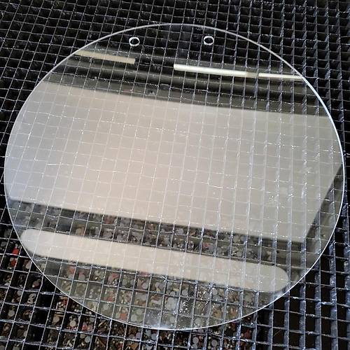 Kapı Süsü Pleksi 3mm Şeffaf 30cm Çapında