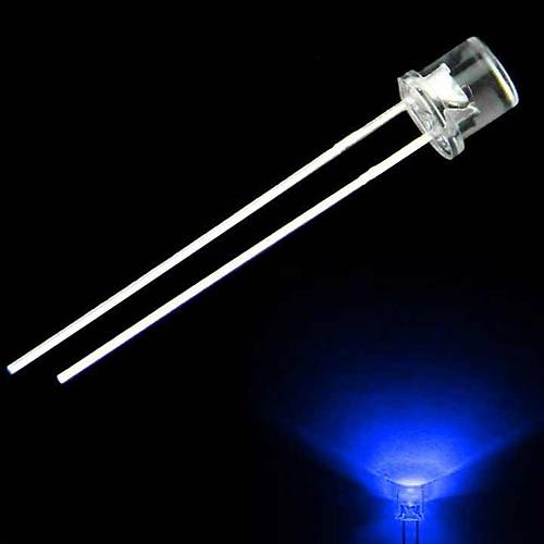 5mm Kesikbaş Led Diyot Mavi