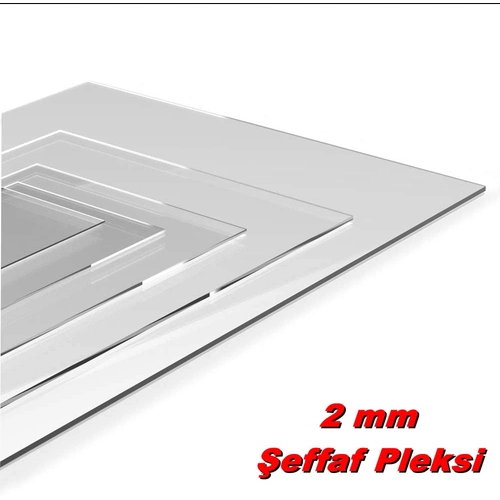 2mm Şeffaf Pleksi Levha (Akrilik)