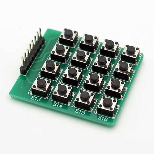 4x4 Matrix Buton Tuş Takımı Modülü