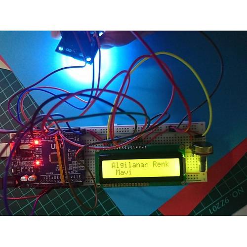 Arduino ile Renk Alglama Projesi (Proje 17)