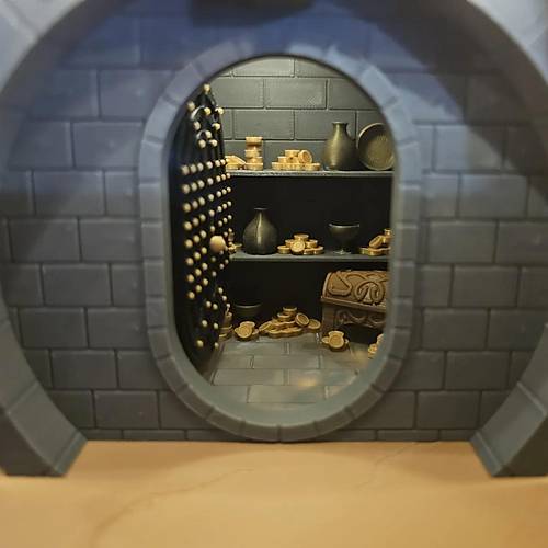 Book Nook Harry Potter Gringotts Kasas Kitap Kesi DIY Kendin Yap