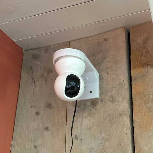 TP-Link Tapo C200C Uyumlu Duvar Ask� Aparat� - Beyaz Kamera Montaj Aya��