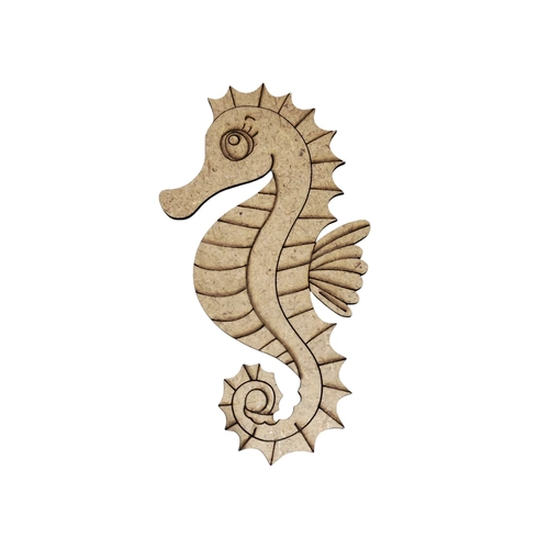 Boyanabilir Ah�ap Deniz At� Fig�r� 15x7 cm