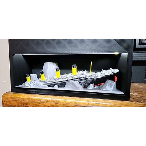 Titanic Temal Book Nook Gece Lambas
