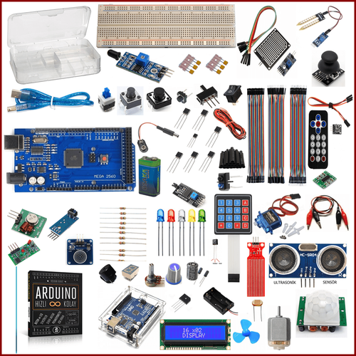 Arduino Başlangıç Seti Mega 2560 Platinum 91 Parça 285 Adet