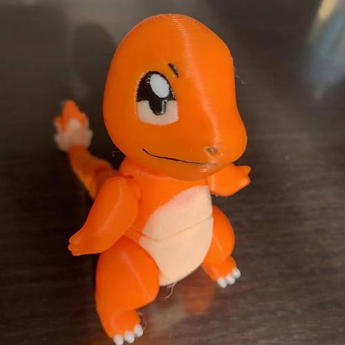Boyanabilir Pokemon Charmander Tm Paralar Hareketli