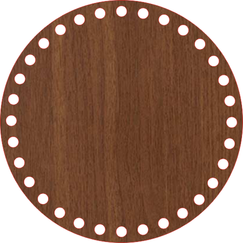 Daire Ah�ap MDF Sepet Tabanlar� (�l�� Se�ilebilir)