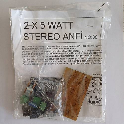 2X5 Watt Stereo Anfi Demonte