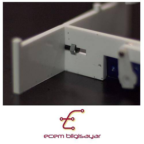 Arduino Plotclock Saat Yazan Robot (Lazer Kesim Demonte)(Tam Set)