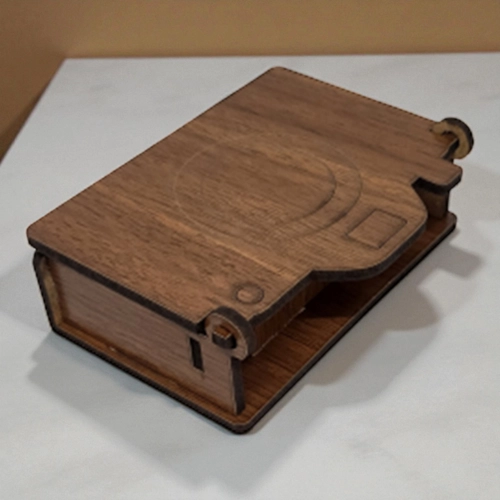 Fotoraf Makinesi eklinde Ahap Kutu