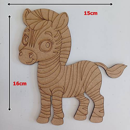 Ahap Boyanabilir Zebra etkinlik boyama kre 1 Adet