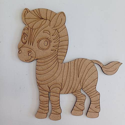 Ahap Boyanabilir Zebra etkinlik boyama kre 1 Adet