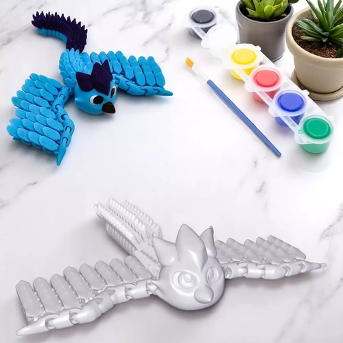 Hareketli Plastik Bebek Articuno (Boyanabilir)